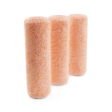 ROLLINGDOG Farbrollerbez ge 9 Zoll Gewebte Mikrofaser-Rollenh llen f r Wand- und Bodenmalerei (3er-Packung mit 3/8 Zoll Flor)