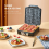 4-slice Nonstick Iron Compact Square Design EU-pistoke 2