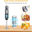 Handheld Electric Blender, 5-in-1 Chopper, Whisk Processor EU Plug 5