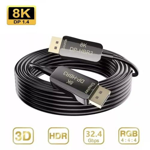 Καλώδιο οπτικών ινών DP 1.4 Καλώδιο 8K Displayport 2