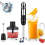 Handheld Electric Blender, 5-in-1 Chopper, Whisk Processor EU Plug 2