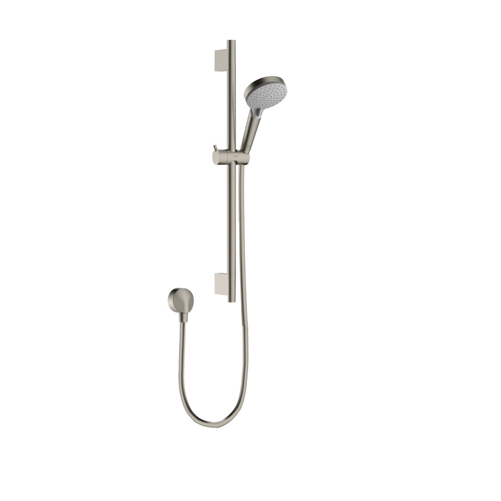 hansgrohe Vernis Blend 11-inch 3-Spray Handshower with Slide Bar and Hose  Rain  IntenseRain  Handheld Shower Head System in Brushed Nickel  04970820