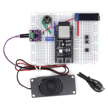 For DeepSeek Xiaozhi AI Voice Chatbot Kit Breadboard 0.91 Inch