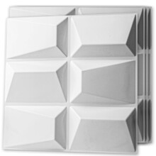 Art3d dekoratv 3D fali panel 32 ngyzetmteres PVC belso fali dekorci nappaliba Hlszoba Lobby Iroda Bevsrlkzpont Fehr