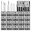 20pcs Case Small Screwdriver Set Bulk Precision Screwdriver Set 1