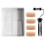 ROLLINGDOG 2 Inch Mini Roller Set - Microfiber Jumbo Mini Roller Small Paint Roller Tray with Liners 1