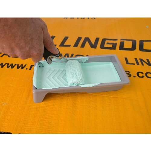 ROLLINGDOG 2 Inch Mini Roller Set - Microfiber Jumbo Mini Roller Small Paint Roller Tray with Liners 2