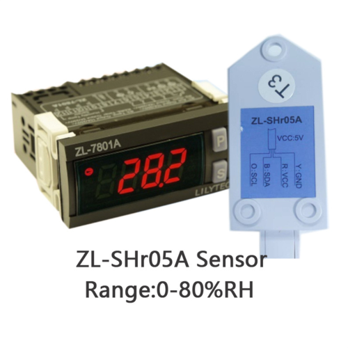 -7801A, Controlador de Temperatura e Umidade para Incubadora 1