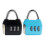 UP Security Small Combination Lock 3 Digit Combo Luggage Locks Travel Lock with Code Small Padlocks for Suitcase Backpack Zipper Bag Tool Box 1