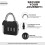 UP Security Small Combination Lock 3 Digit Combo Luggage Locks Travel Lock with Code Small Padlocks for Suitcase Backpack Zipper Bag Tool Box 4