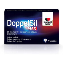 Doppelherz DoppelSil MAX 4x erection tabs Maxon Mensil Inventum