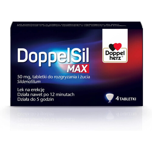Doppelherz DoppelSil MAX 4x erection tabs Maxon Mensil Inventum