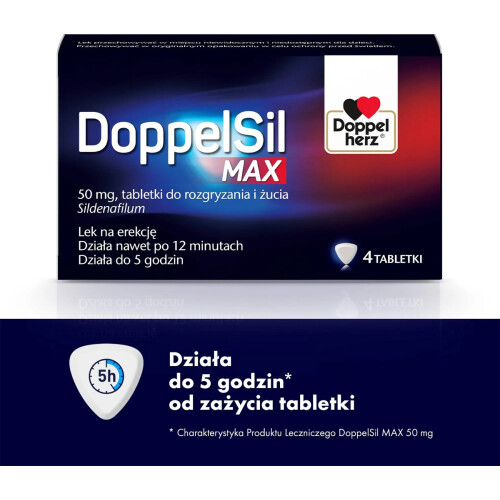 Doppelherz DoppelSil MAX 4x erection tabs Maxon Mensil Inventum 2