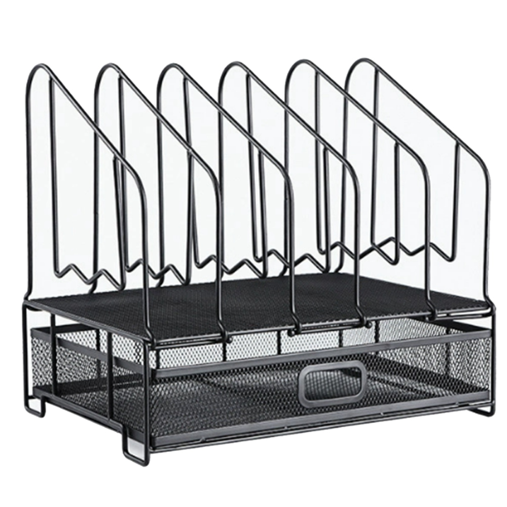 Étagère de rangement de bureau, tiroir de classement, organisateur de fichiers, étagère pour étudiants