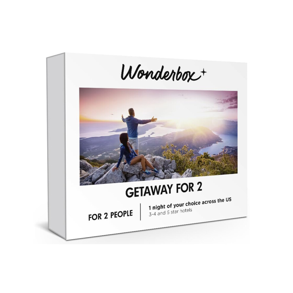 Wonderbox - Oryginalny Pomysl Na Prezent - Doswiadczenie Prezentu - Getaway Na 2-1 Hotel Night Dla 2 Osb - Rezerwacja Online - Do 52.000 Hoteli-image