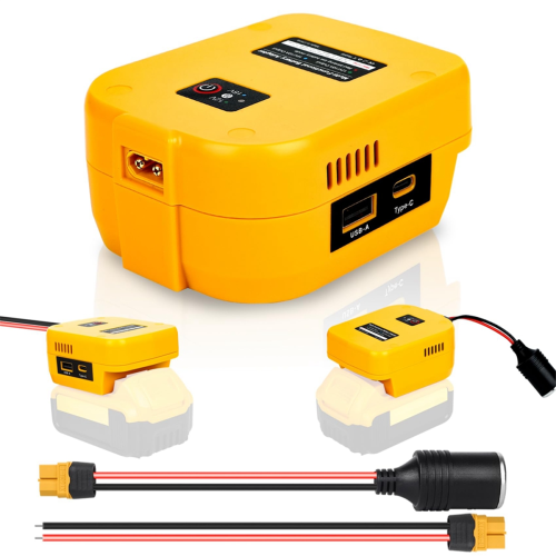 Batterijadapter met USB/Type-C/XT60-poort, voor 20V-batterij 1