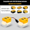 Batterijadapter met USB/Type-C/XT60-poort, voor 20V-batterij 4