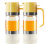 2Pcs 10OZ/300ml Honey Dispenser No Drip - Dispenser αντλίας σιροπιού 1