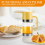 2Pcs 10OZ/300ml Honey Dispenser No Drip - Dispenser αντλίας σιροπιού 7