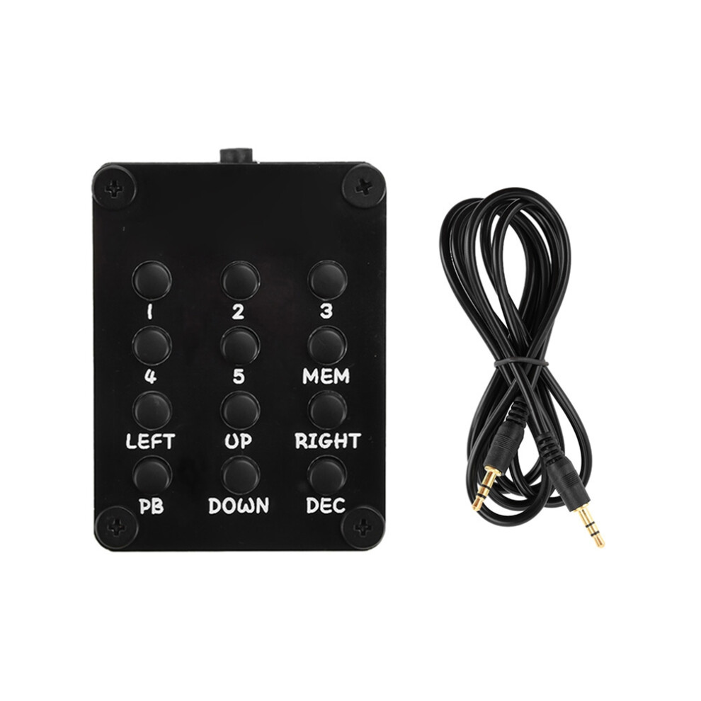 Photos - Keyboard Markenlos 2 Remote Control  3.5 Male to Male for Radio 