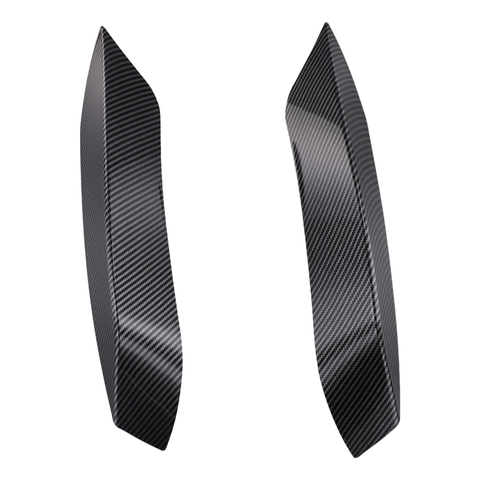 Markenlos Car Front Bumper Side Splitter Spoiler Trim For Carbon Fiber