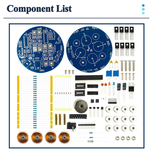 DIY Magnetic Levitation Kit for Soldering Practice 2