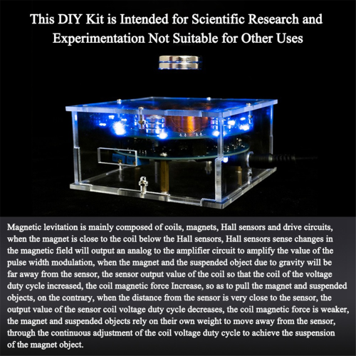 DIY Magnetic Levitation Kit for Soldering Practice 1