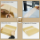 2-Pack versterkte watergeactiveerde gegomde Kraft-papiertape 4