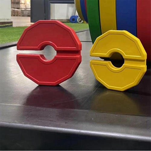 2PC Gym Micro-type Rubber Dumbbell Plates Βάρος, 35mm Διάφραγμα 0,5KG 2