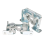 1 Pair Car Front Hood Latch Lock for 2