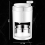 Portable Manual Ice Crusher,Multi-Function Smoothie Maker 5