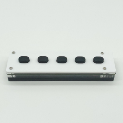 Silent Silicone Bluetooth Custom Programming Macro Keyboard 5-Keys 1