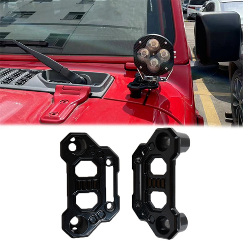 Car A-Pillar Single-Layer Spotlight Bracket for JL 2