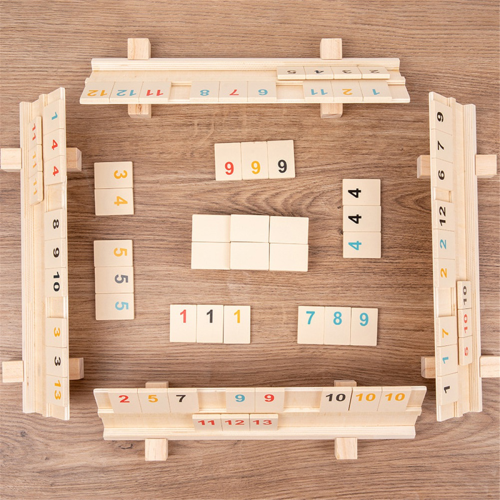 Gioco Rummy da viaggio Gioco Rummy Cube da viaggio Gioco da 2-4 persone 1