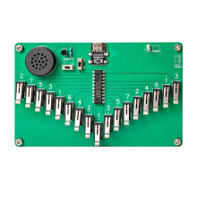 Elektronische Kalimba Duimpiano 17 Toetsen Heptatonische Schaal Instrumenten