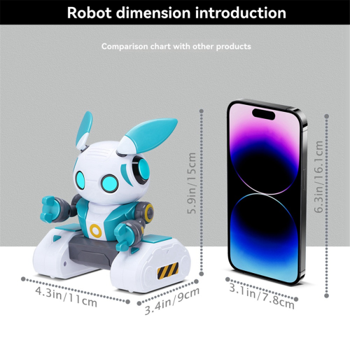 Ai Robot Toy Gesture Sensing Επαναφορτιζόμενο RC Robot Toy B 1