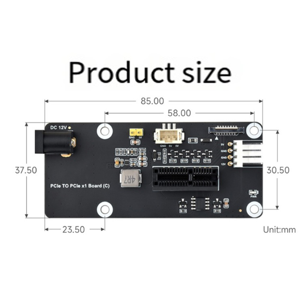 For 5 Expansion Board, For Pci Express X1 X4 X8 X16(Us) 4851108258062