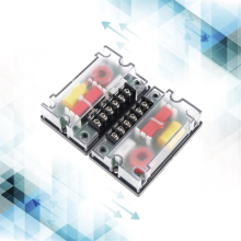Alto-falante de 200 W, divisor de frequência de áudio de 2 vias, crossover de alto-falante