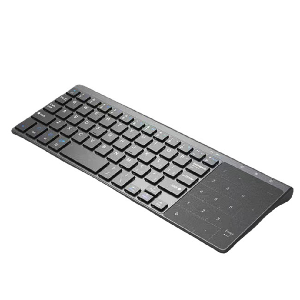 2.4G Wireless Touchpad Keyboard With 59 Keys Numeric Keypad Ultra 4851108259205