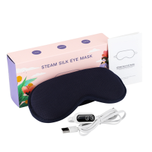 Compressa quente e máscara de massagem para os olhos Massageador elétrico aquecido para os olhos