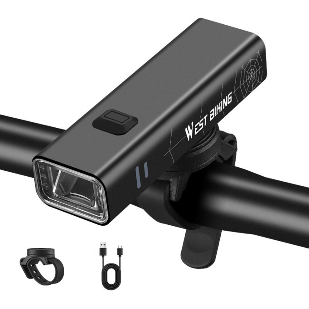 Kit d'éclairage de vélo 800 lm USB, éclairage avant standard