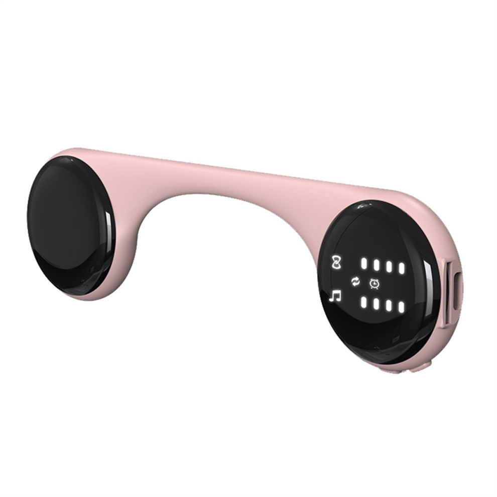 Markenlos White/Pink Bone Conduction Bluetooth Speaker Noise Sleep Aid Box