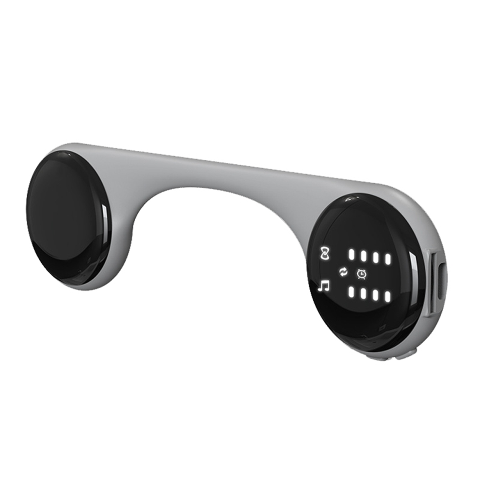 Markenlos White/Gray Bone Conduction Bluetooth Speaker Noise Sleep Aid Box