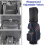 Housse de pluie universelle pour sac de golf 3