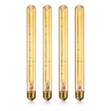 Dimmbare lange Röhrenglühbirne E27 40W Retro-Glühbirne 220V 4 Stück