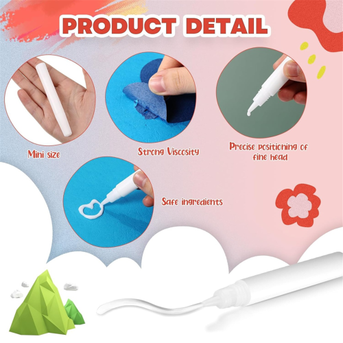 60 Pcs Glue Pens Bulk for DIY School Arts Projects Supplies 1
