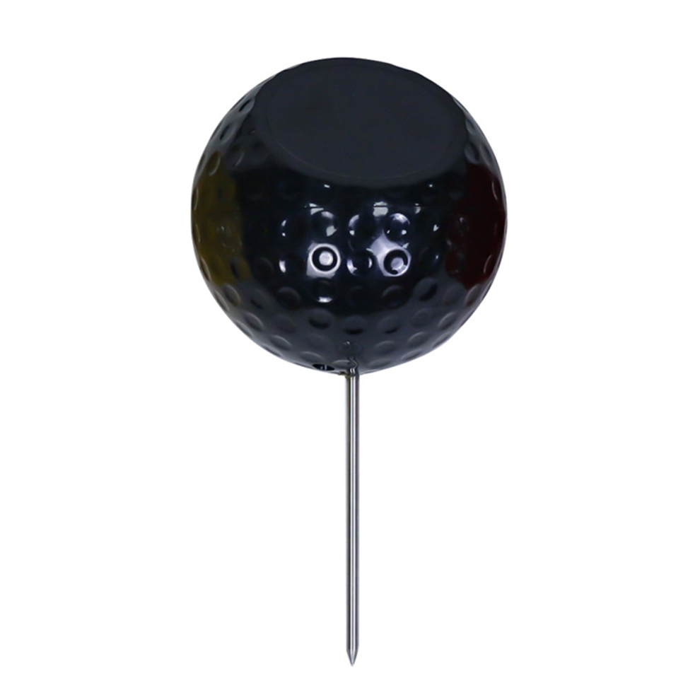 Marcador De Bola Negro Para Campo De Golf Flight Golf Tee Golden Supplies-image
