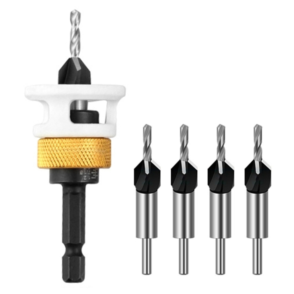 Photos - Bits / Sockets Markenlos Countersink Drill Bit with Adjustable Depth Stop Collar 10mm 