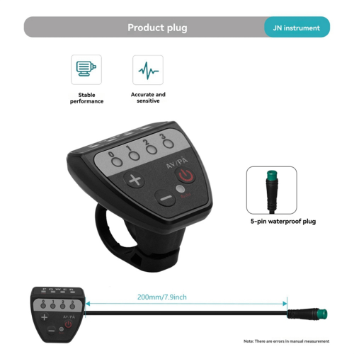 Ebike G20 Display 5 Pin Waterdichte Connector Display LED Instrument 2