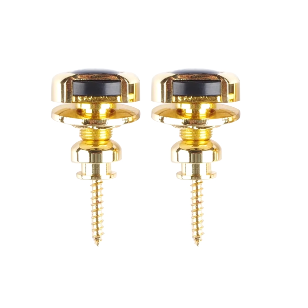 Lot de 2 verrous de sangle de guitare pour guitare électrique et basse, C